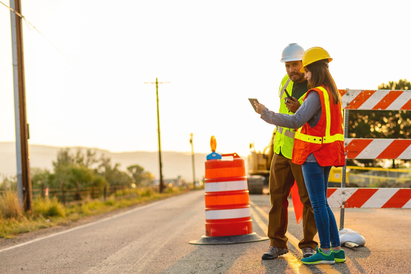 Action Traffic Solutions crew on site