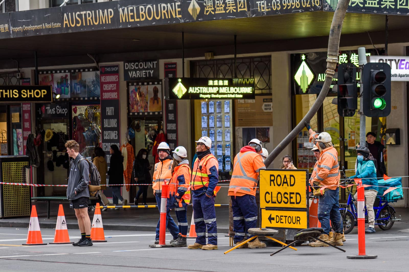 Action Traffic Solutions crew on site