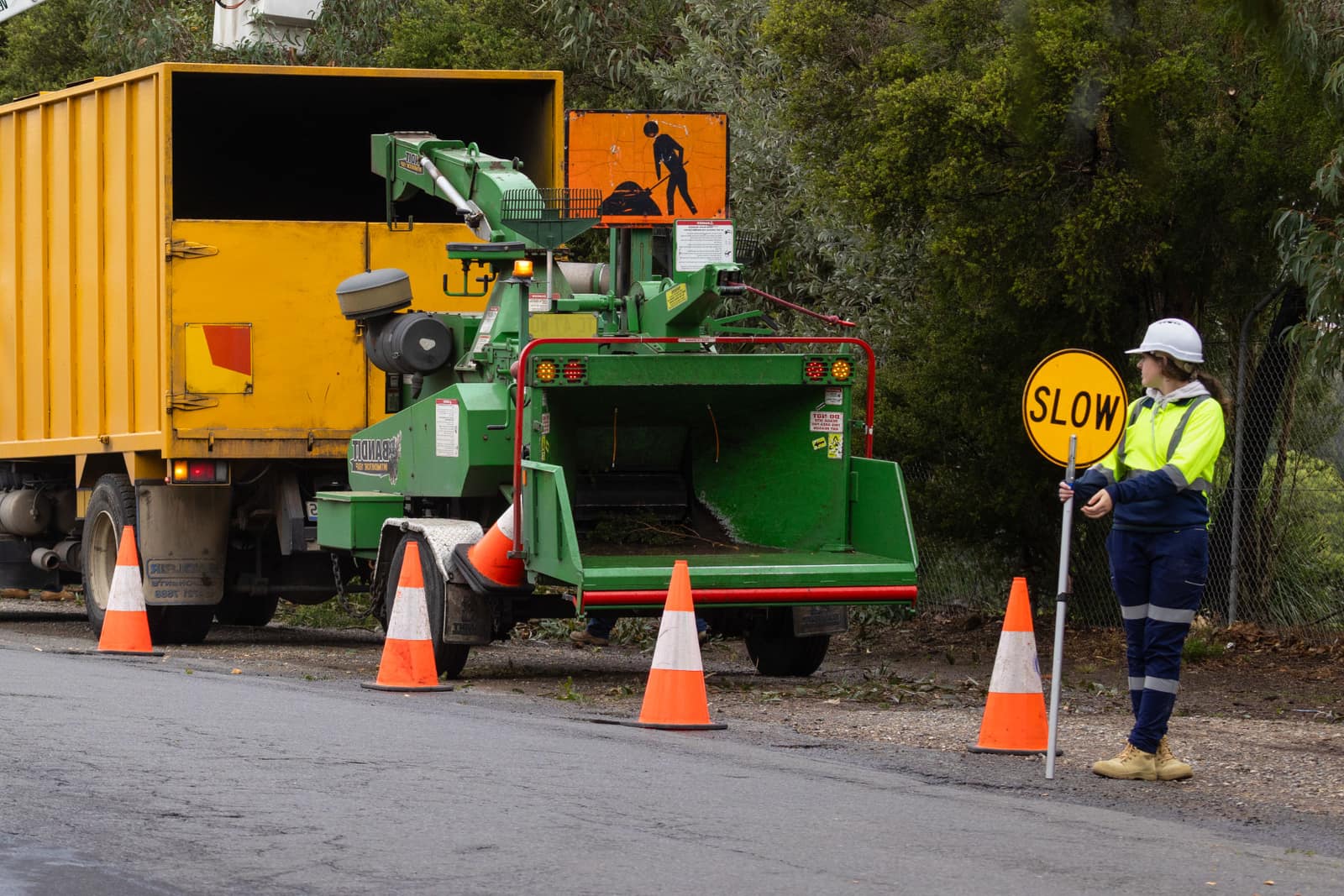Action Traffic Solutions crew at work